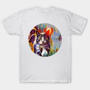 Furry floppy cat T-Shirt